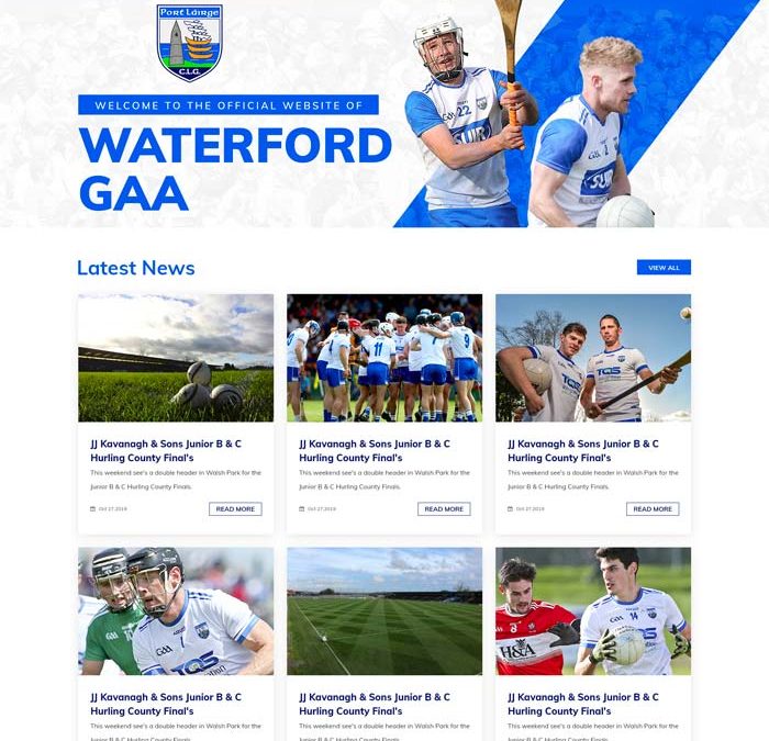 Waterford GAA website gets a Makeover