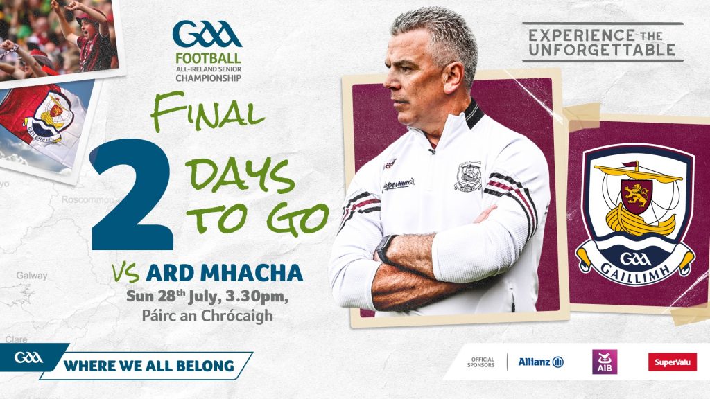 Galway V Armagh in the All Ireland GAA football final 