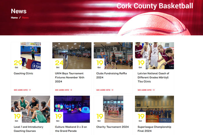 Cork County Board Basketball Latest News