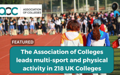 The Association of Colleges leads multi-sport in 218 UK Colleges