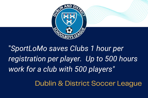 "SportLoMo saves Clubs 1 hour per registration per player.