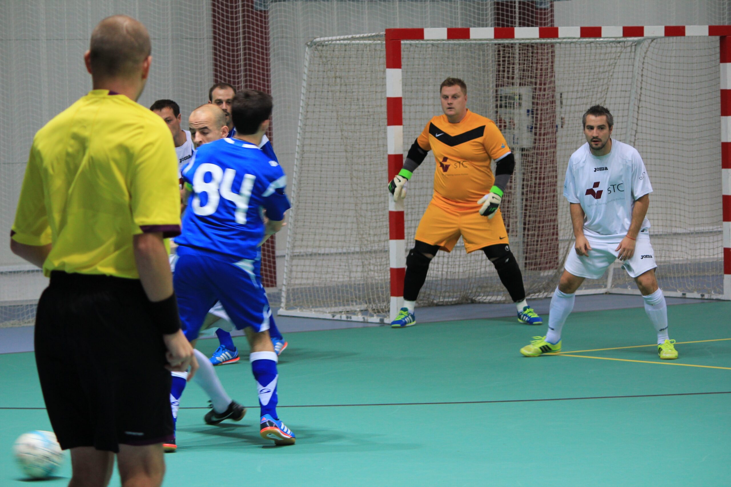 Futsal Adult Game with referee