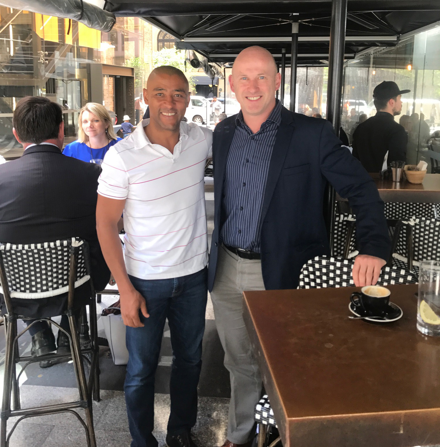George Gregan, Rugby Australia’s famous player meets with SportLoMo