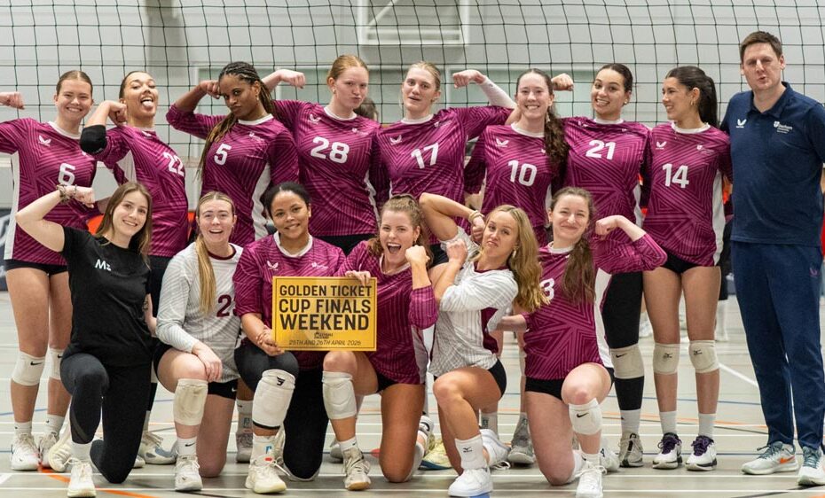 Durham Palatinates, one of the Womens England Volleyball Cup Finalists 2026