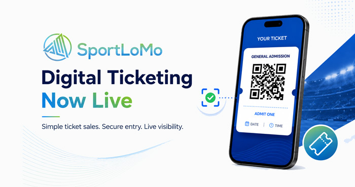 sportlomo new digital ticketing and event entry module
